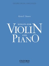 SONATA FOR VIOLIN AND PIANO cover